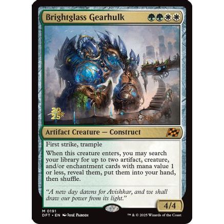 Brightglass Gearhulk (PRE-191) - Prerelease Cards Foil