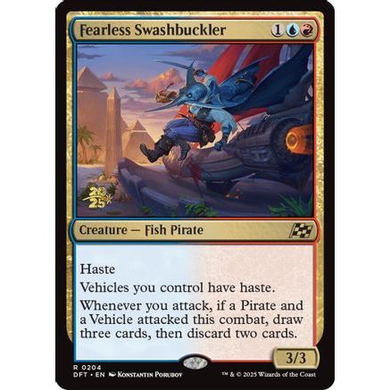 Fearless Swashbuckler (PRE-204) - Prerelease Cards Foil