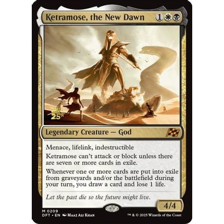 Ketramose, the New Dawn (PRE-209) - Prerelease Cards Foil