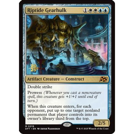 Riptide Gearhulk (PRE-219) - Prerelease Cards Foil