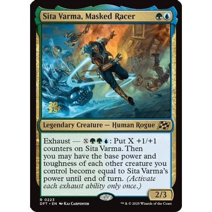Sita Varma, Masked Racer (PRE-223) - Prerelease Cards Foil