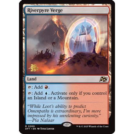 Riverpyre Verge (PRE-260) - Prerelease Cards Foil