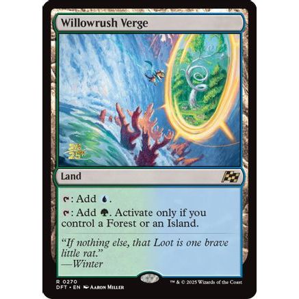 Willowrush Verge (PRE-270) - Prerelease Cards Foil