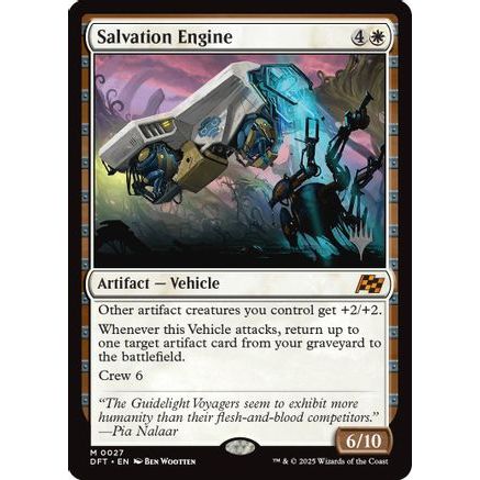 Salvation Engine (PPDFT-027) - Promo Pack: Aetherdrift Foil