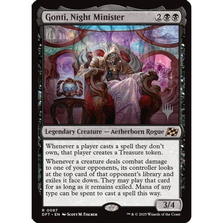 Gonti, Night Minister (PPDFT-087) - Promo Pack: Aetherdrift