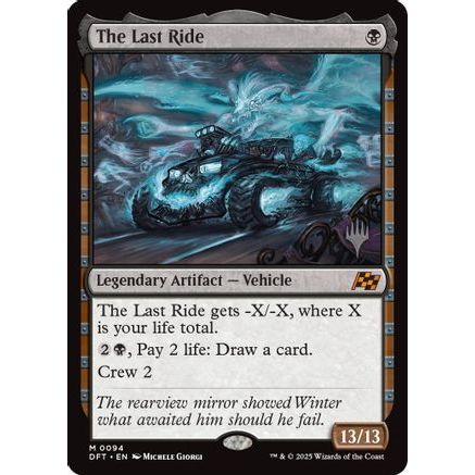 The Last Ride (PPDFT-094) - Promo Pack: Aetherdrift