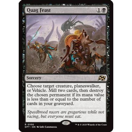 Quag Feast (PPDFT-100) - Promo Pack: Aetherdrift Foil
