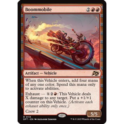 Boommobile (PPDFT-113) - Promo Pack: Aetherdrift