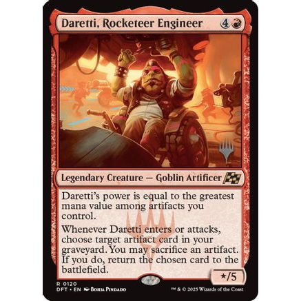 Daretti, Rocketeer Engineer (PPDFT-120) - Promo Pack: Aetherdrift Foil