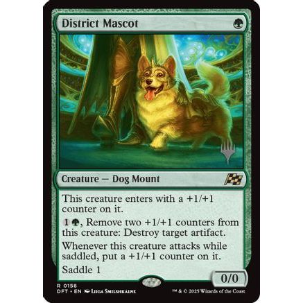 District Mascot (PPDFT-158) - Promo Pack: Aetherdrift Foil