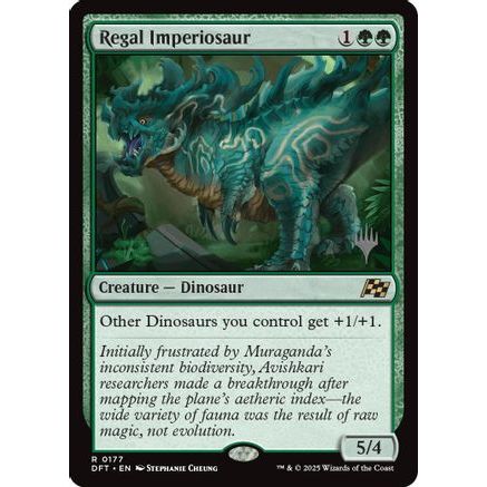 Regal Imperiosaur (PPDFT-177) - Promo Pack: Aetherdrift