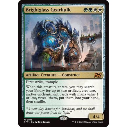 Brightglass Gearhulk (PPDFT-191) - Promo Pack: Aetherdrift