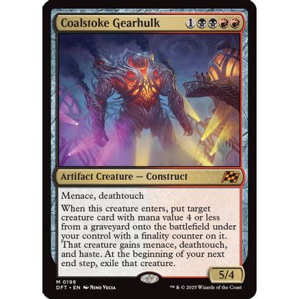 Coalstoke Gearhulk (PPDFT-198) - Promo Pack: Aetherdrift Foil