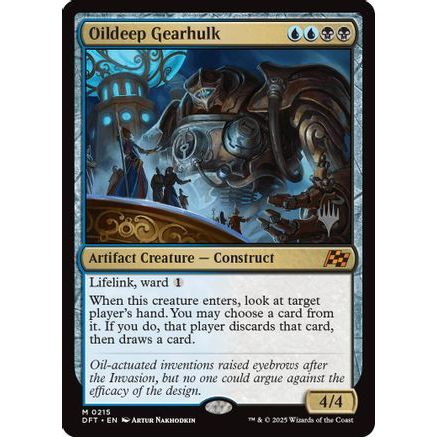 Oildeep Gearhulk (PPDFT-215) - Promo Pack: Aetherdrift Foil