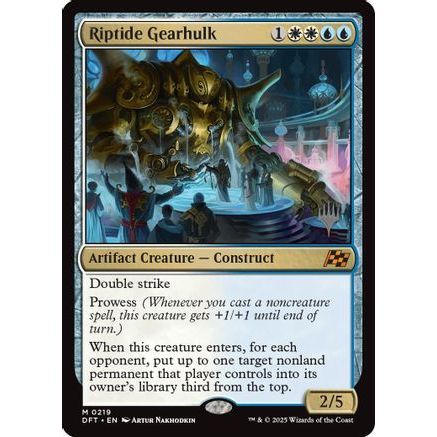 Riptide Gearhulk (PPDFT-219) - Promo Pack: Aetherdrift Foil