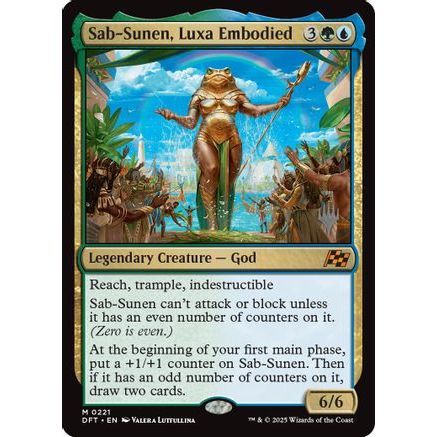 Sab-Sunen, Luxa Embodied (PPDFT-221) - Promo Pack: Aetherdrift