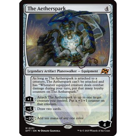 The Aetherspark (PPDFT-231) - Promo Pack: Aetherdrift Foil