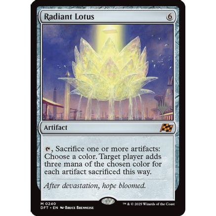 Radiant Lotus (PPDFT-240) - Promo Pack: Aetherdrift Foil