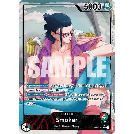Smoker (001) (Parallel) (OP10-001) - Royal Blood Foil