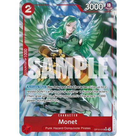 Monet (Parallel) (OP10-016) - Royal Blood Foil