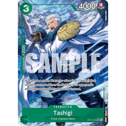 Tashigi (Parallel) (OP10-032) - Royal Blood Foil