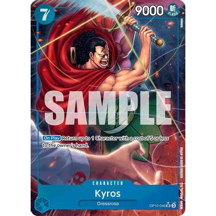 Kyros (Parallel) (OP10-046) - Royal Blood Foil