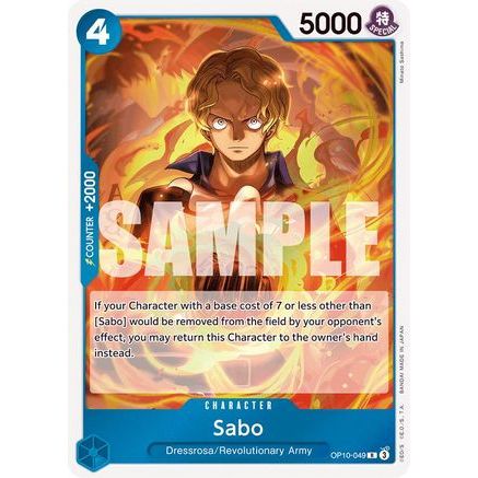 Sabo (OP10-049) - Royal Blood Foil