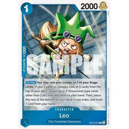 Leo (OP10-057) - Royal Blood Foil
