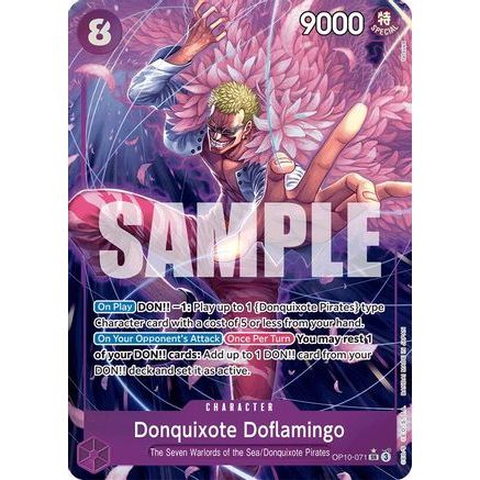 Donquixote Doflamingo (Parallel) (OP10-071) - Royal Blood Foil