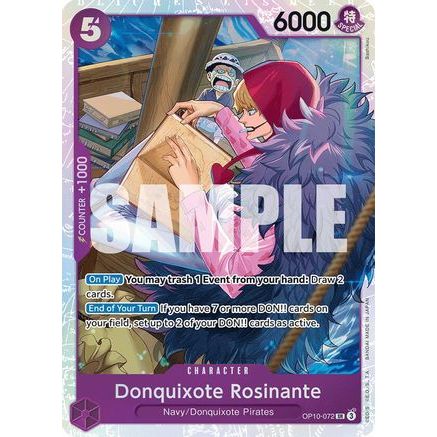 Donquixote Rosinante (OP10-072) - Royal Blood Foil