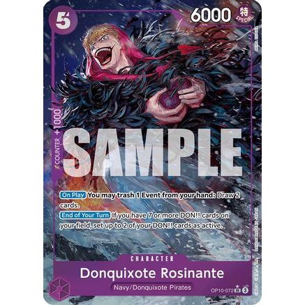 Donquixote Rosinante (Parallel) (OP10-072) - Royal Blood Foil