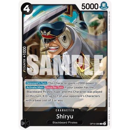 Shiryu (OP10-086) - Royal Blood Foil