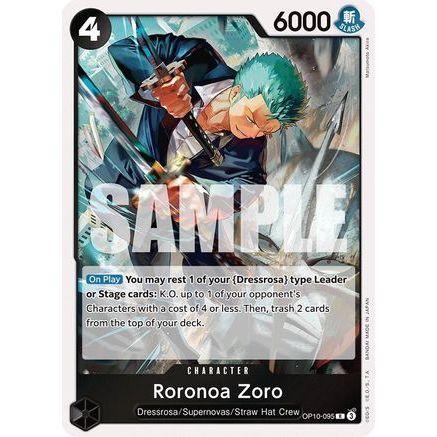 Roronoa Zoro (095) (OP10-095) - Royal Blood Foil