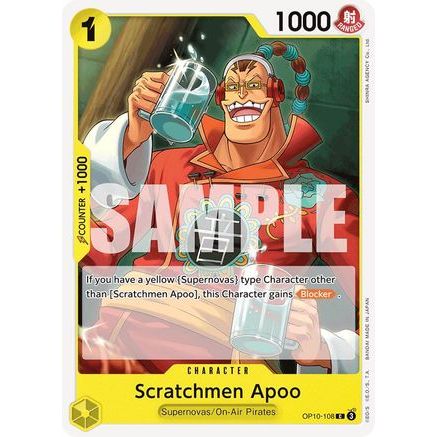 Scratchmen Apoo (OP10-108) - Royal Blood