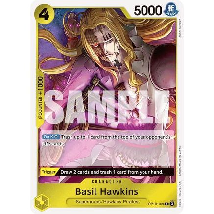 Basil Hawkins (OP10-109) - Royal Blood Foil