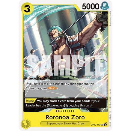 Roronoa Zoro (113) (OP10-113) - Royal Blood