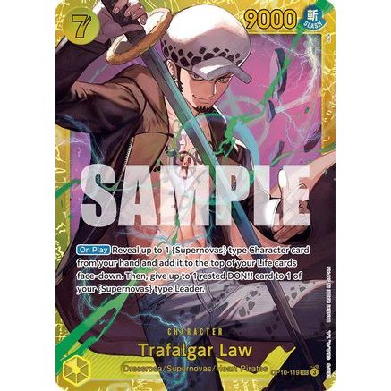 Trafalgar Law (119) (OP10-119) - Royal Blood Foil
