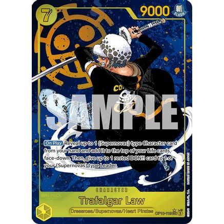 Trafalgar Law (119) (Parallel) (OP10-119) - Royal Blood Foil