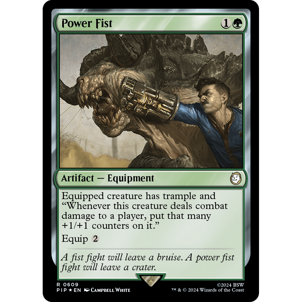 Power Fist (PIP-609) - Fallout Foil