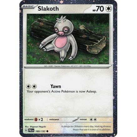 Slakoth (Cosmos Holo) 160 - Miscellaneous Cards & Products Holofoil