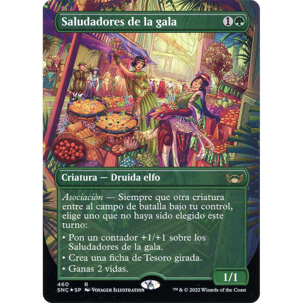 Gala Greeters (Spanish) (UMP-460) - Streets of New Capenna (Borderless) Foil