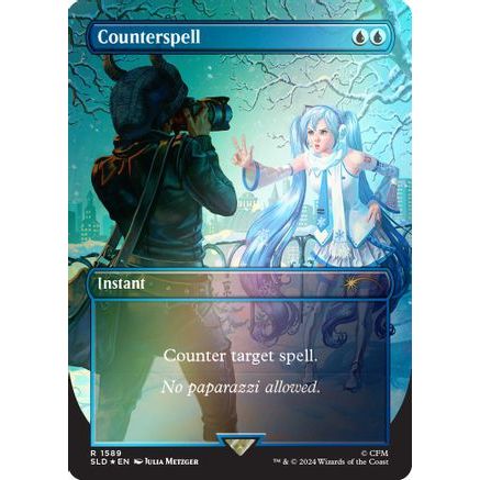 Counterspell (1589) (Rainbow Foil) (SLD-1589) - Secret Lair Drop Series Foil