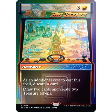 Big Score (1955) (Rainbow Foil) (SLD-1955) - Secret Lair Drop Series Foil