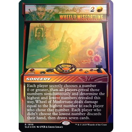 Wheel of Misfortune (1959) (Rainbow Foil) (SLD-1959) - Secret Lair Drop Series Foil