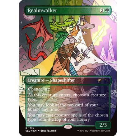 Realmwalker (Rainbow Foil) (SLD-1724) - Secret Lair Drop Series Foil