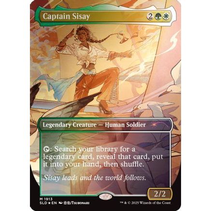 Captain Sisay (1913) (Rainbow Foil) (SLD-1913) - Secret Lair Drop Series Foil