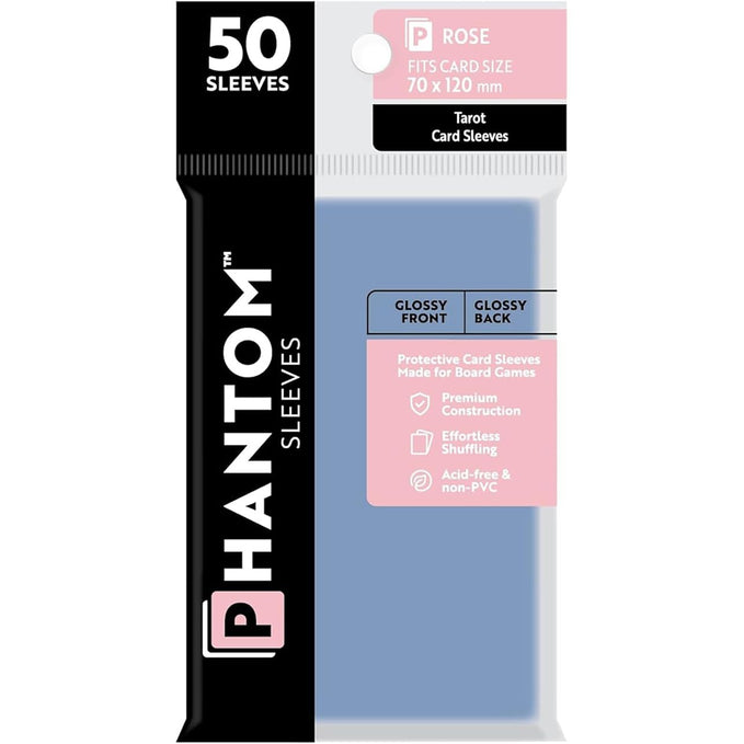 Phantom Sleeves: Rose Glossy/Glossy 50ct 70mmx120mm