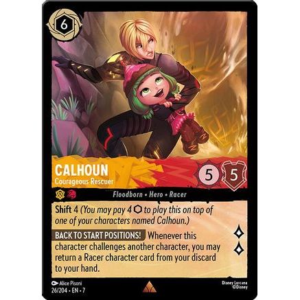 Calhoun - Courageous Rescuer (26/204) - Archazias Island Cold Foil