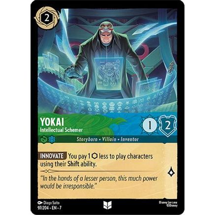 Yokai - Intellectual Schemer (97/204) - Archazias Island Cold Foil