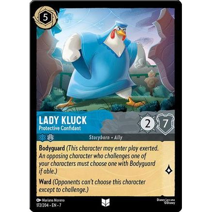 Lady Kluck - Protective Confidant (172/204) - Archazias Island Cold Foil